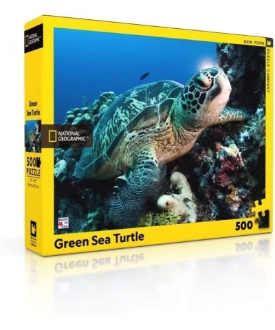 National Geographic Green Sea Turtle - 500 Piece Jigsaw Puzzle $44.08 Jigsaw Puzzles