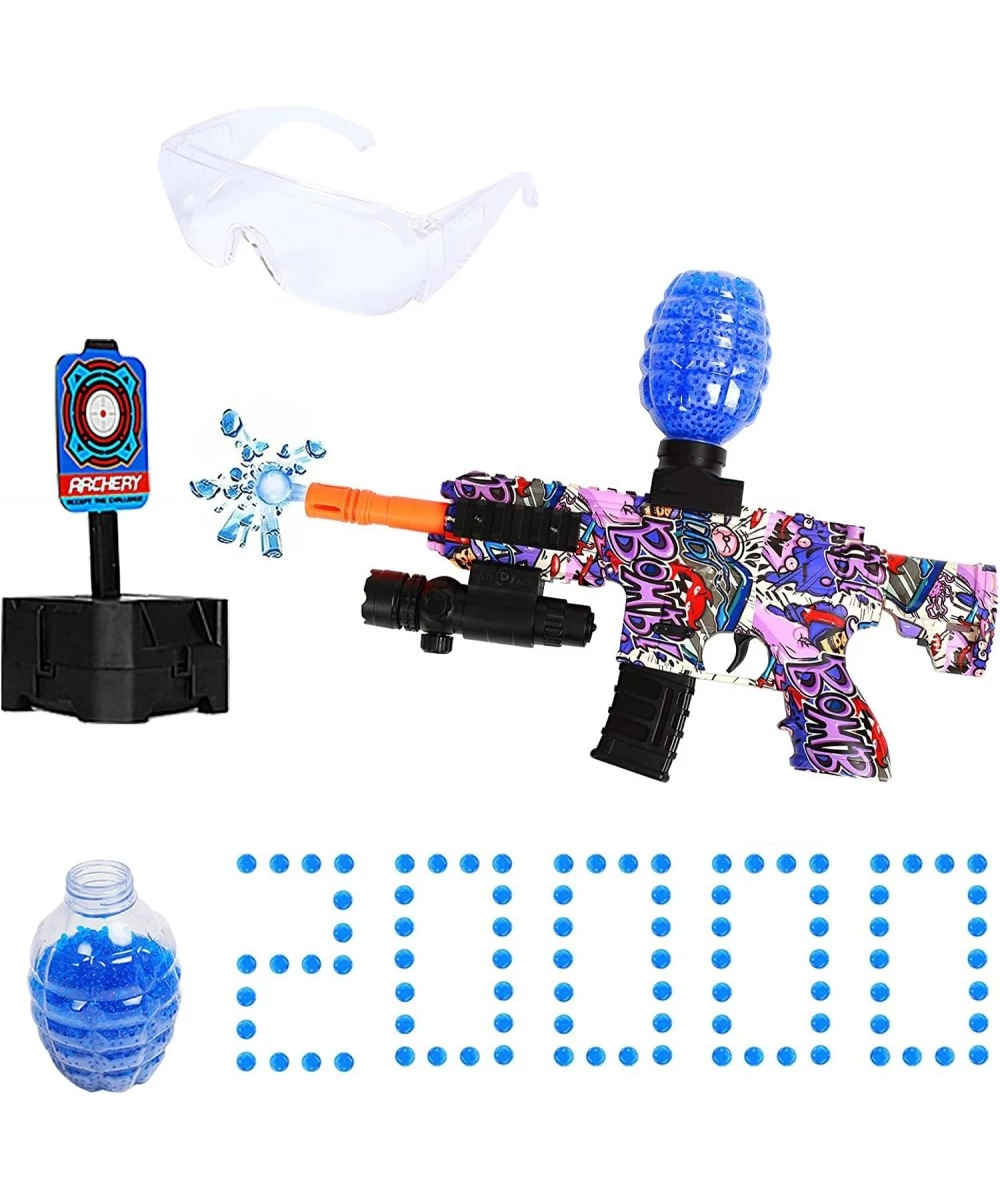 Electric Gel Balls Blaster Toy with 20000 Gel Balls and Goggles Splatter Ball Blaster for Outdoor Shooting Game for Teens Boy...