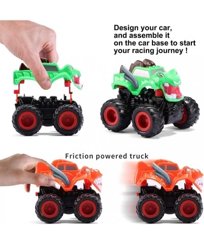 Kids Craft Kit Build & Paint Your Own Monster Car Art & Craft Kit DIY Toy Set Make Your Own Monster Friction Powered Truck Ch...