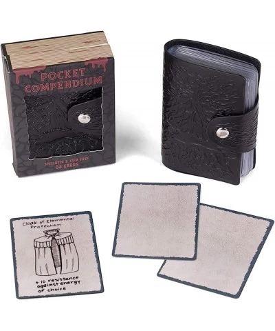 Pocket Compendium Spellbook Holder| 26 Pages per Book & 54 Playing Cards| Tabletop RPG Fantasy Game|Tome of Corruption $25.92...