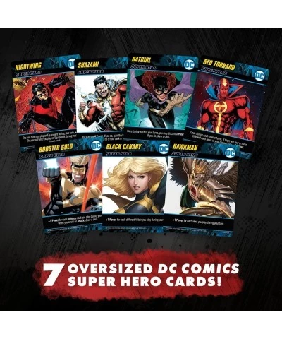 DC Deck-Building Game: Heroes Unite- Play as Hawkman Nightwing and Bat Girl from the DC Multiverse- Super Hero Board Game- Fo...