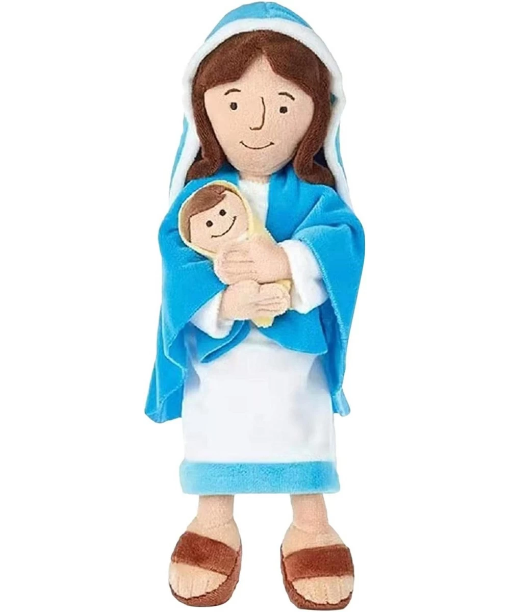 Virgin Mary Plush Doll - Mary Holding Baby Jesus Stuffed Doll Stuffed Mary Jesus Plush Toy Religious Party Favors Gift Decora...