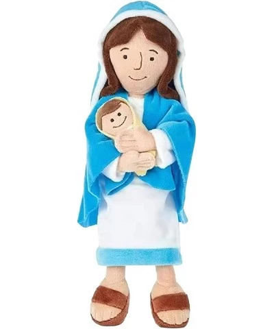 Virgin Mary Plush Doll - Mary Holding Baby Jesus Stuffed Doll Stuffed Mary Jesus Plush Toy Religious Party Favors Gift Decora...