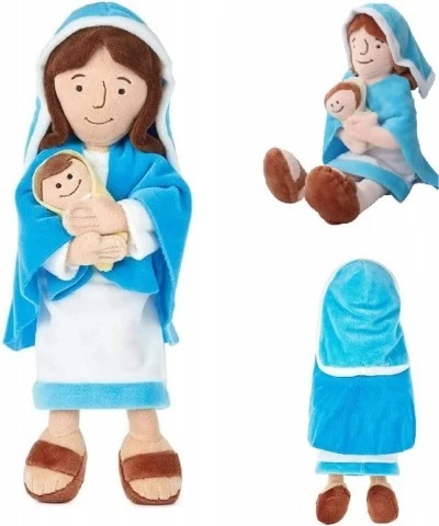 Virgin Mary Plush Doll - Mary Holding Baby Jesus Stuffed Doll Stuffed Mary Jesus Plush Toy Religious Party Favors Gift Decora...