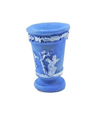 Jane Dollhouse Wedgwood Blue Jasper Vase Miniature 1:12 Scale Accessory $20.71 Dollhouse Accessories