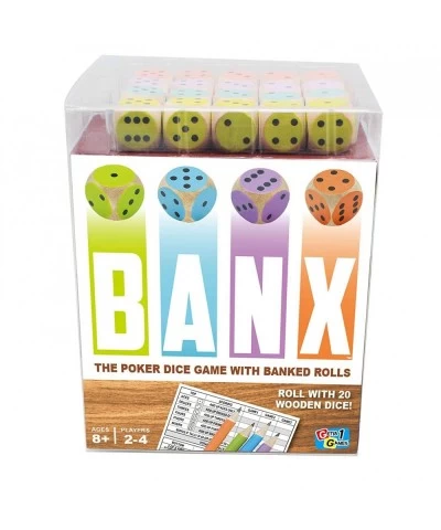 BANX - Poker Dice Game for Ages 8+ - Up to 4 Players for Game Night and Parties - A Classic Dice Game with a Twist! $21.25 Di...