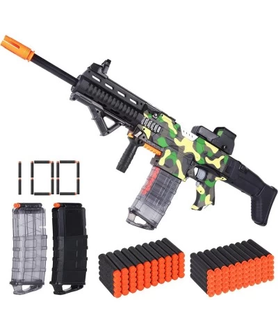 Electric Automatic Toy Gun for Nerf Guns Sniper Soft Bullets [Shoot Faster] Camouflage Burst Soft Bullets Toy Gun for Boys To...