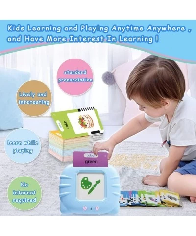 Educational Toys for 1 2 3 4 Year Old Toddler Talking Flash Cards Speech Therapy Toys 112 Pcs Flash Cards 224 Words Birthday ...