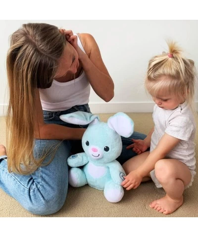 Singing Bunny Stuffed Animal - Interactive Soft Plush Peekaboo Bunny 16 inches Tall. Peek a Boo Animal Toy. for Ages 6 Months...