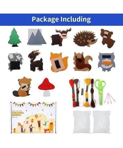 12 pcs Animal Sewing Kit for Kids Fun DIY Crafts Educational Sewing Kit Gift for Boys & Girls. $30.14 Kids' Drawing & Writing...