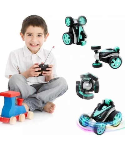 RC Stunt Cars for Kids Remote Control Car Stunt Vehicle High Speed 360 Degree Rotation Flip Racing Car Upright Driving Toys f...