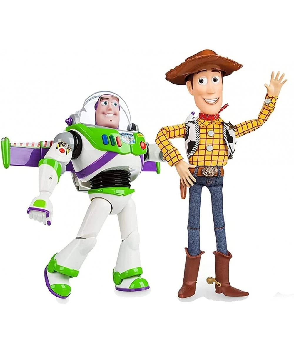 ToyStory Disney Advanced Talking Action Figure Pull String Woody Buzz Bundle - Disney Exclusive $103.43 Action Figures