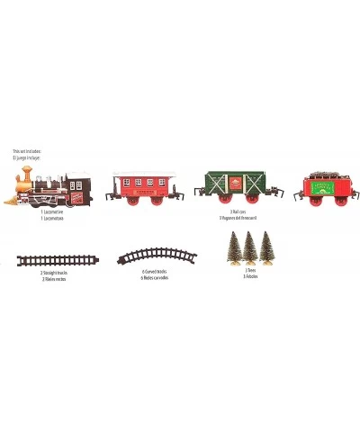 Battery Operated Train Set Only Village Sold Separately $82.70 Toy Vehicle Playsets