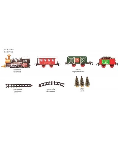 Battery Operated Train Set Only Village Sold Separately $82.70 Toy Vehicle Playsets