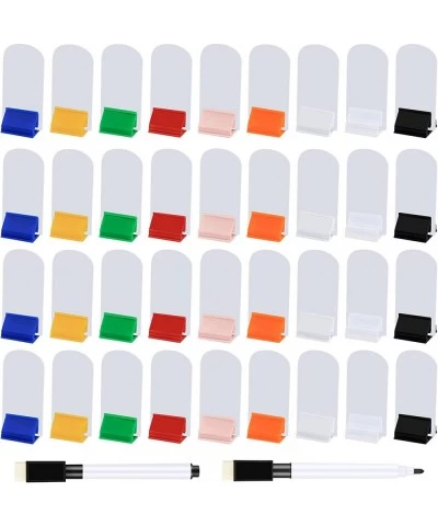 112 Pcs Blank Game Board Markers and Game Card Stands with Black Marker Pens 65 Plastic Token Cards DIY Game Markers with 45 ...