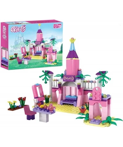 Dream Girls Building Blocks Toys King Prince Princess Pink Palace and Castle Building Sets for Boys and Girls Preschool Educa...