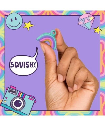 Fidgiwear Rainbow D.I.Y. Squish & Pop Jewelry Create Your Own Fidget Jewelry for Kids Includes Squishy Charms Fidget Toys wit...