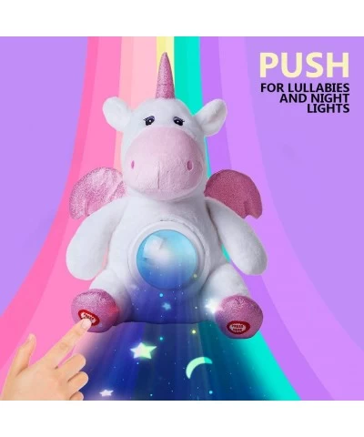 Unicorn Star Projector Night Light for Kids - Unicorn Stuffed Animal Plush Toy - Musical Soother Plush - Lullabies Sounds Sle...