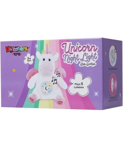 Unicorn Star Projector Night Light for Kids - Unicorn Stuffed Animal Plush Toy - Musical Soother Plush - Lullabies Sounds Sle...