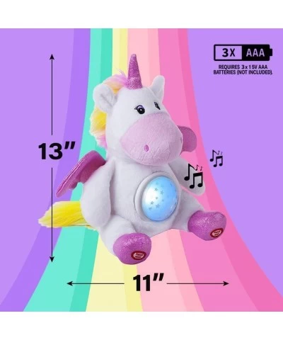 Unicorn Star Projector Night Light for Kids - Unicorn Stuffed Animal Plush Toy - Musical Soother Plush - Lullabies Sounds Sle...