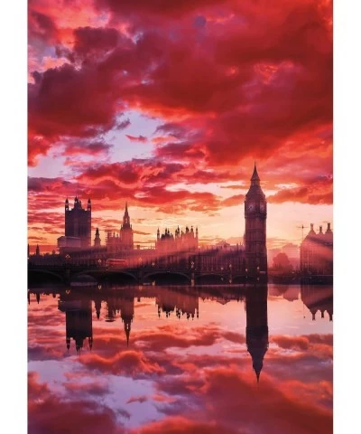 Buffalo Games - - Big Ben London Sunset - 500 Piece Jigsaw Puzzle $18.12 Jigsaw Puzzles