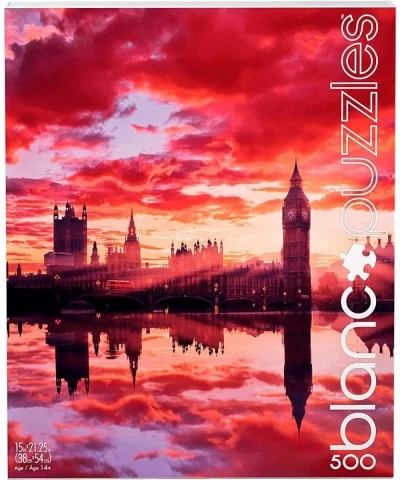 Buffalo Games - - Big Ben London Sunset - 500 Piece Jigsaw Puzzle $18.12 Jigsaw Puzzles