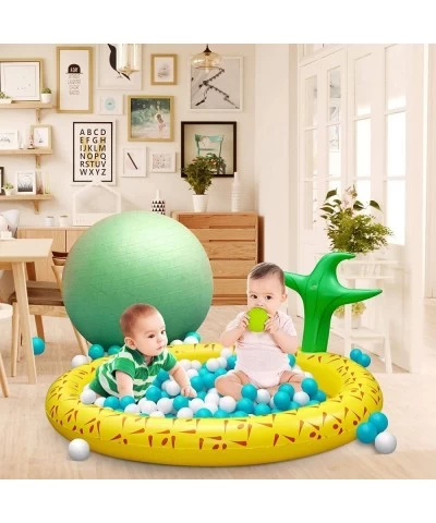 Sprinkler & Splash Pad for Kids 67" Outside Sprinklers Play Mat Water Toys Inflatable Pineapple with Head - Fun Play Pool for...