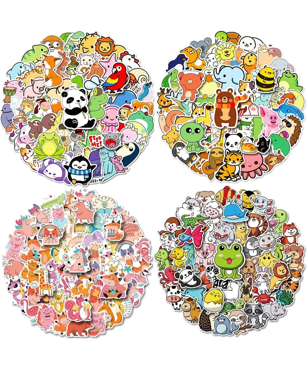 200 PCS Stickers Pack for Kids Waterproof Stickers Cute Cartoon Animal Sticker Laptop Water Bottle Phone Skateboard Stickers ...