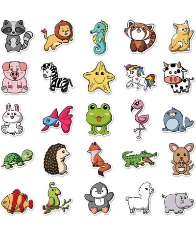 200 PCS Stickers Pack for Kids Waterproof Stickers Cute Cartoon Animal Sticker Laptop Water Bottle Phone Skateboard Stickers ...