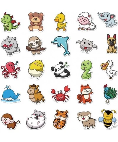 200 PCS Stickers Pack for Kids Waterproof Stickers Cute Cartoon Animal Sticker Laptop Water Bottle Phone Skateboard Stickers ...