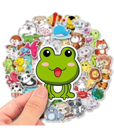 200 PCS Stickers Pack for Kids Waterproof Stickers Cute Cartoon Animal Sticker Laptop Water Bottle Phone Skateboard Stickers ...