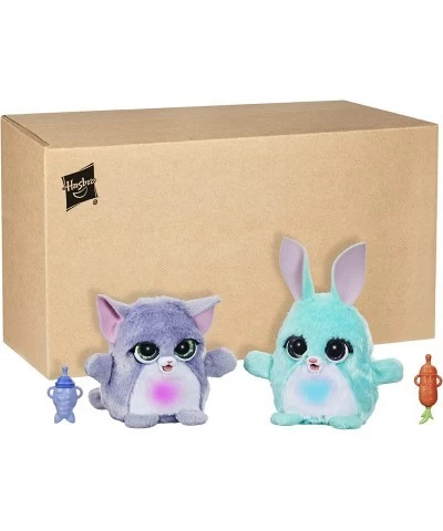 Fuzzalots Kitty and Bunny Color Change Interactive Feeding Toy Lights and Sounds Ages 4 and up $25.70 Plush Interactive Toy F...