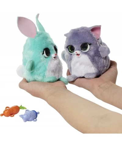 Fuzzalots Kitty and Bunny Color Change Interactive Feeding Toy Lights and Sounds Ages 4 and up $25.70 Plush Interactive Toy F...