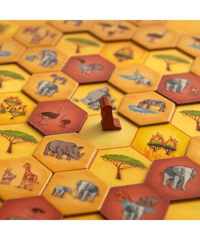 Capstone Games: Savannah Park Strategy Board Game Simple Gameplay Highly Interactive Strategies 1 to 4 Players 20 to 40 Minut...