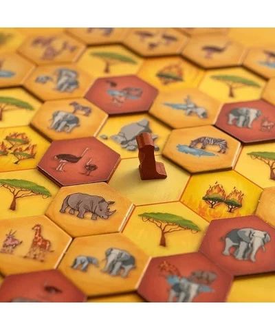 Capstone Games: Savannah Park Strategy Board Game Simple Gameplay Highly Interactive Strategies 1 to 4 Players 20 to 40 Minut...