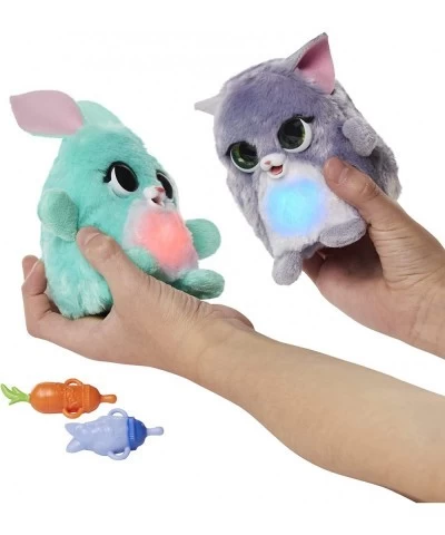 Fuzzalots Kitty and Bunny Color Change Interactive Feeding Toy Lights and Sounds Ages 4 and up $25.70 Plush Interactive Toy F...