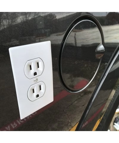 Electrical Outlet Funny Gag Prank - Sticker $16.70 Gags & Practical Joke Toys