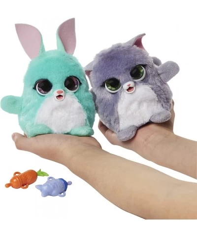 Fuzzalots Kitty and Bunny Color Change Interactive Feeding Toy Lights and Sounds Ages 4 and up $25.70 Plush Interactive Toy F...