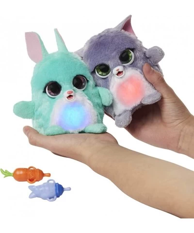 Fuzzalots Kitty and Bunny Color Change Interactive Feeding Toy Lights and Sounds Ages 4 and up $25.70 Plush Interactive Toy F...