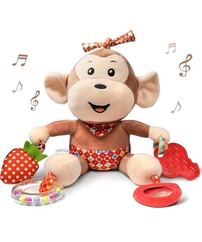 Baby Rattles Plush Toys with Music Box Infant Stroller Teething Toys for Babies 0-6 Months New Baby Gift Toys for Girls Boys…...