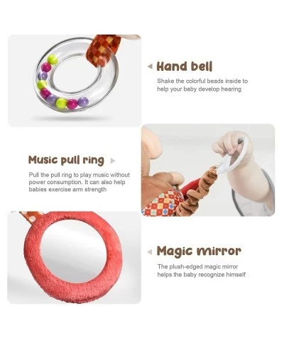 Baby Rattles Plush Toys with Music Box Infant Stroller Teething Toys for Babies 0-6 Months New Baby Gift Toys for Girls Boys…...