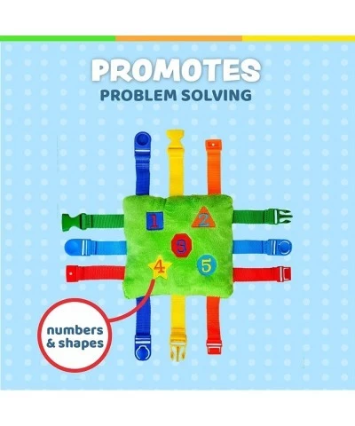 Buster Square - Learning Activity Toy - Develop Fine Motor Skills and Problem Solving - Easy Travel Toy - Educational Classro...