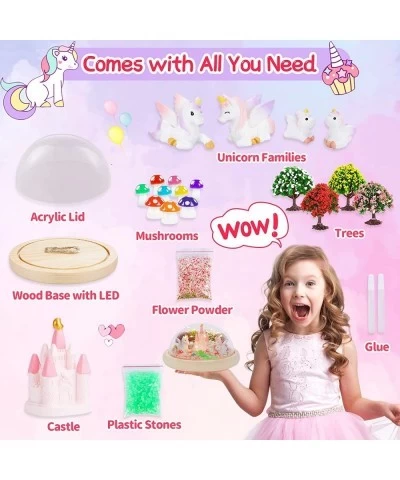 Unicorn Toys for 4 5 6 7 8 Year Old Girl Gifts Make Your Own Night Light Unicorns Gifts for Girls 8-10 Arts Crafts for Kids A...