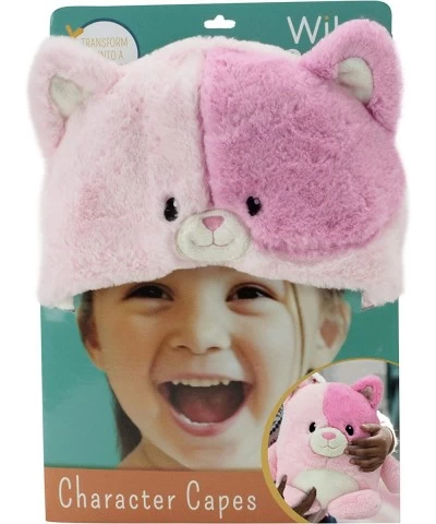 | Wild for Style | 2-in-1 Transformable Character Cape & Plush Pal – Pink Cat $52.72 Stuffed Animals & Teddy Bears