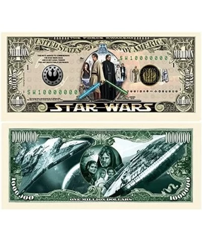 Star Wars - Pack of 10 - Limited Edition Collectible Million Dollar Bill $16.39 Gags & Practical Joke Toys