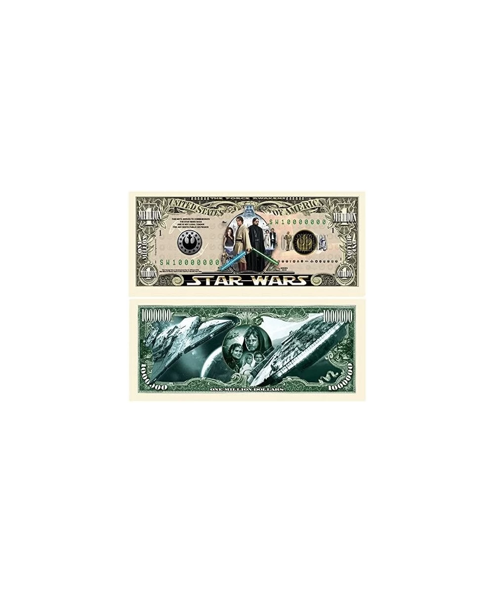 Star Wars - Pack of 10 - Limited Edition Collectible Million Dollar Bill $16.39 Gags & Practical Joke Toys