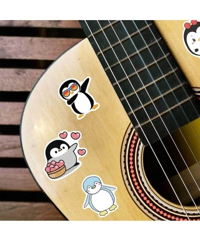 100pcs Penguin Stickers for Kid Hydroflask Cute Cartoon Penguin Stickers Lovely Trendy Aesthetic Vinyl Stickers Waterproof Wa...