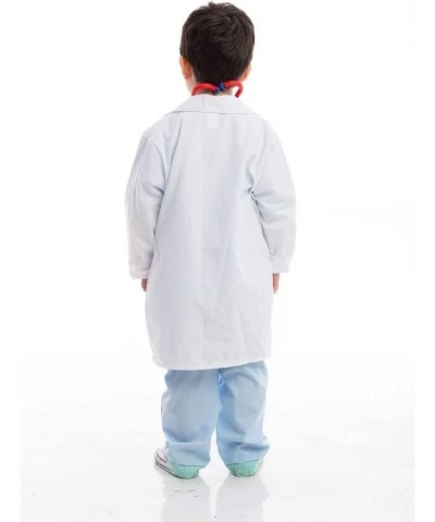 Jr. Doctor Lab Coat Deluxe Kids Toddler Costume Set for Halloween Scrub Dress Up Party and Scientists Role Play $24.89 Kids' ...