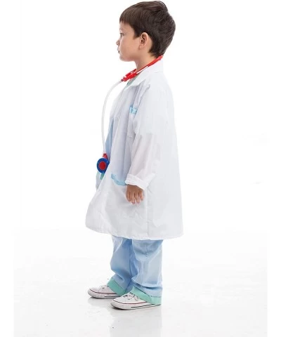 Jr. Doctor Lab Coat Deluxe Kids Toddler Costume Set for Halloween Scrub Dress Up Party and Scientists Role Play $24.89 Kids' ...