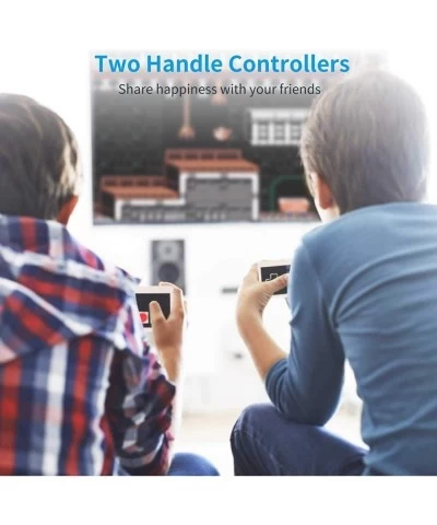 Retro Game Console Classic Handheld Mini Game System with Built-in 620 Classic Edition Games and 2 Controllers AV and HDMI Ou...